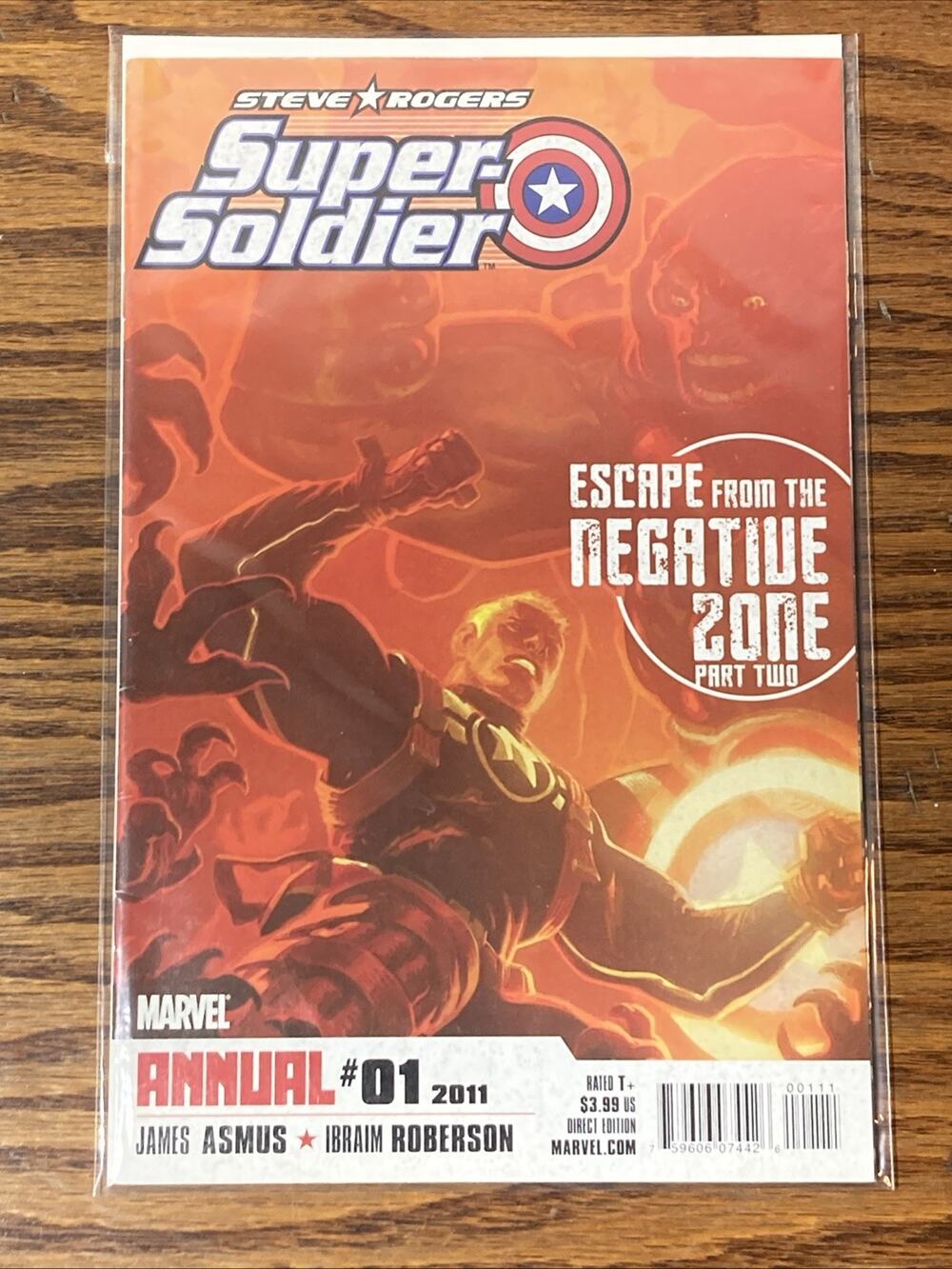 Steve Rogers Super-Soldier Annual #1 Marvel Comics 2011